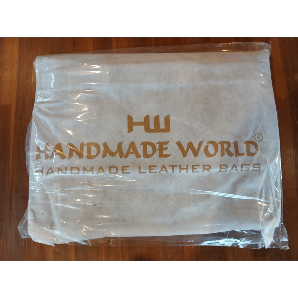 Handmade World Leather Laptop Messenger Bags 15" x 18" for‎ Men Women Mens